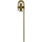 Ekena Millwork Premium J-Strap Roller Hanger w/ Bolts for Barn Door for 1 3/4" Doors, Jacob's Gold GB60014RJG - alternate 3
